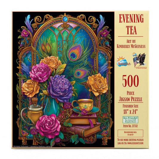 Evening Tea 500 pc  Jigsaw Puzzle 27332