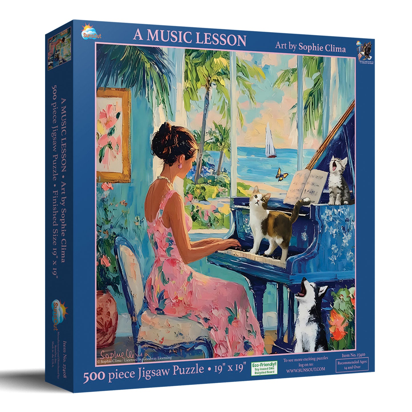 A Music Lesson 500 pc  Jigsaw Puzzle 27408