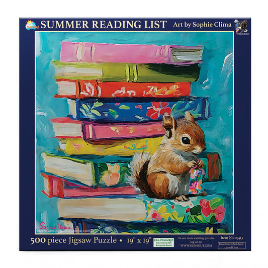 Summer Reading List 500 pc  Jigsaw Puzzle 27413