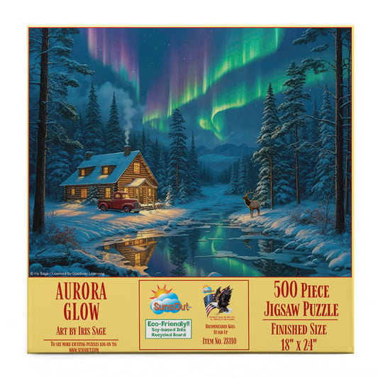 Aurora Glow 500 pc  Jigsaw Puzzle 28110