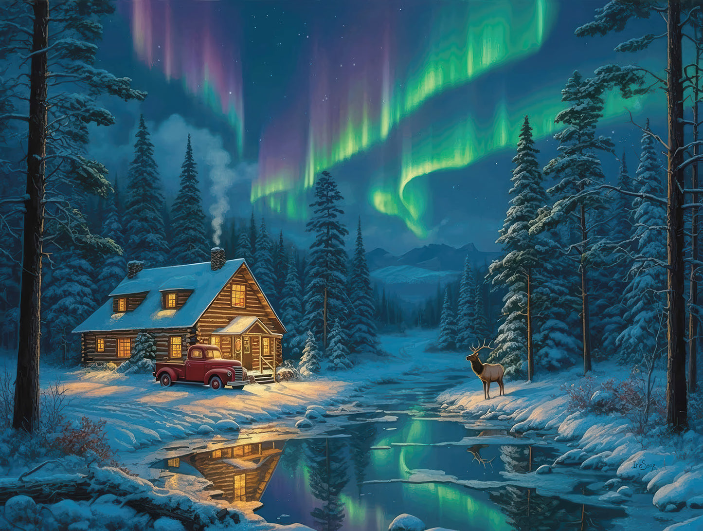 Aurora Glow 500 pc  Jigsaw Puzzle 28110