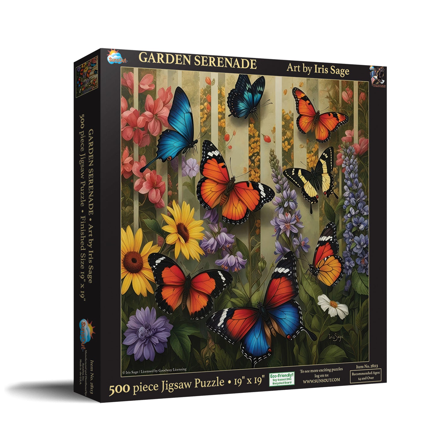 Garden Serenade 500 pc  Jigsaw Puzzle 28113