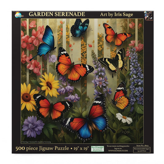 Garden Serenade 500 pc  Jigsaw Puzzle 28113