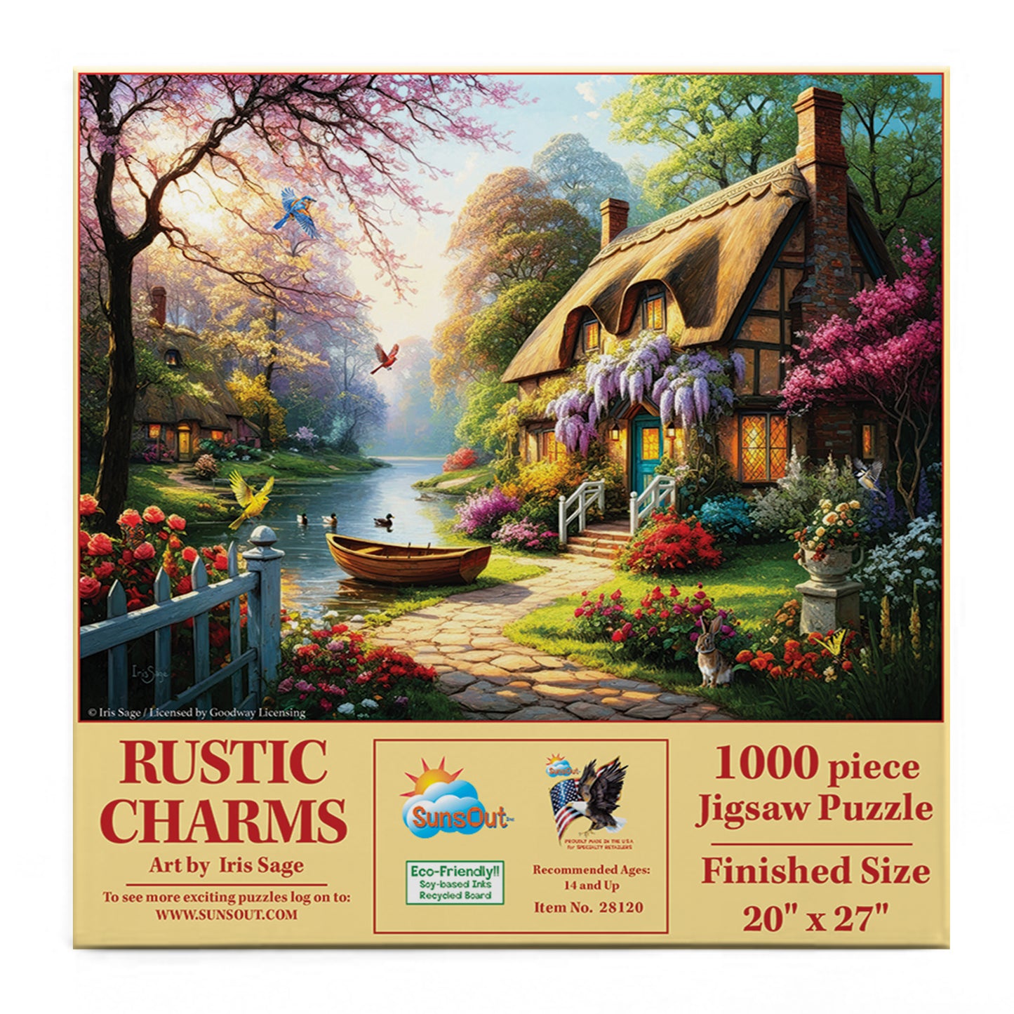 Rustic Charms 1000 pc  Jigsaw Puzzle 28120