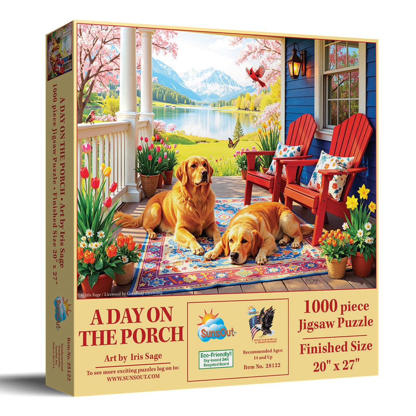 A Day on the Porch 1000 pc  Jigsaw Puzzle 28122