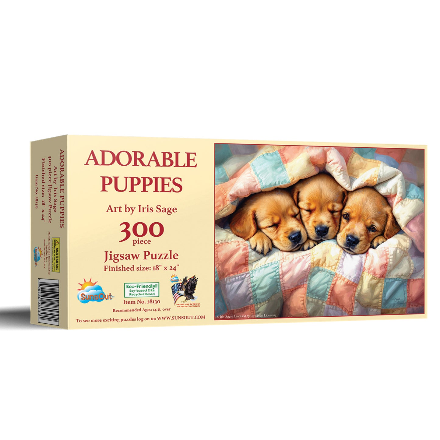 Adorable Puppies 300 pc  Jigsaw Puzzle 28130