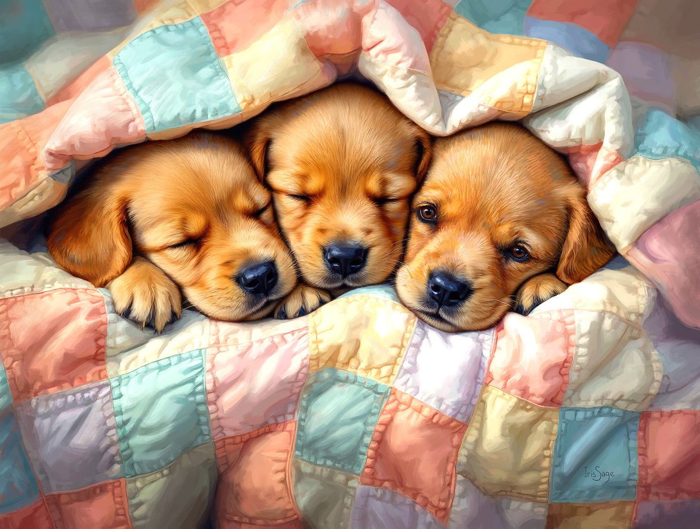 Adorable Puppies 300 pc  Jigsaw Puzzle 28130