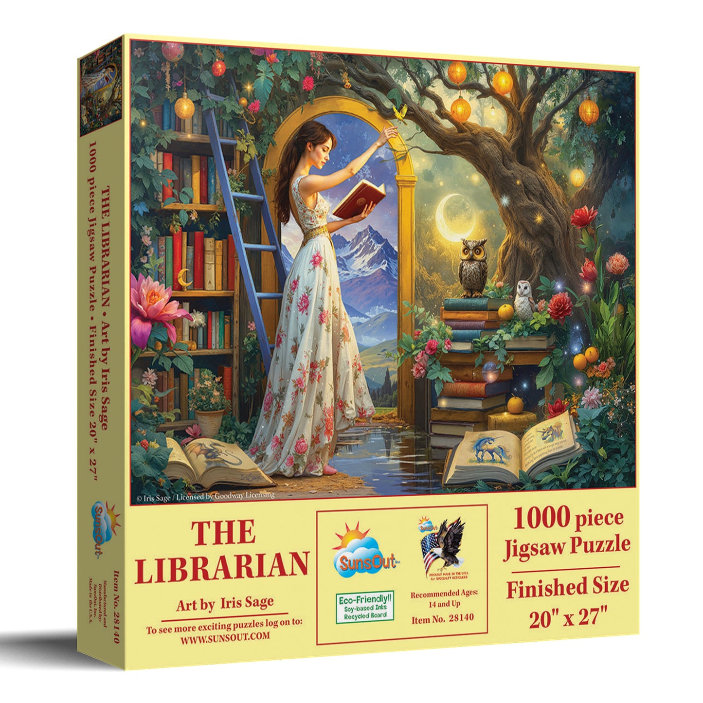 The Librarian 1000 pc  Jigsaw Puzzle 28140