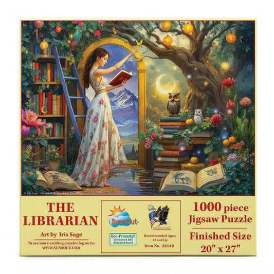 The Librarian 1000 pc  Jigsaw Puzzle 28140
