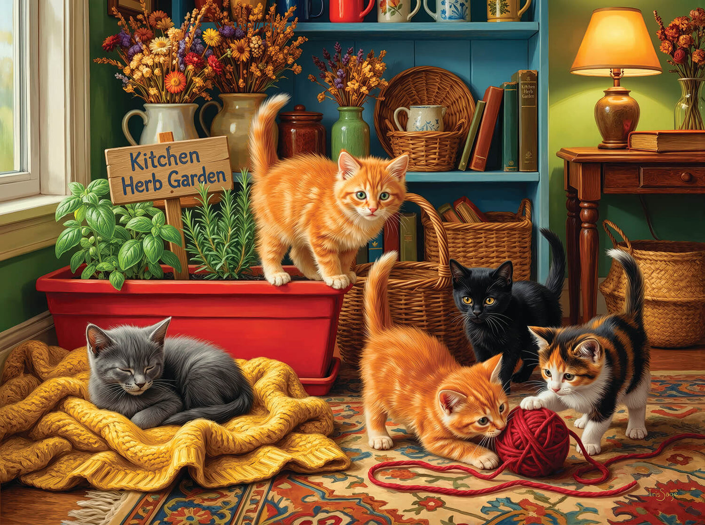 Gentle Paws 1000 pc  Jigsaw Puzzle 28145