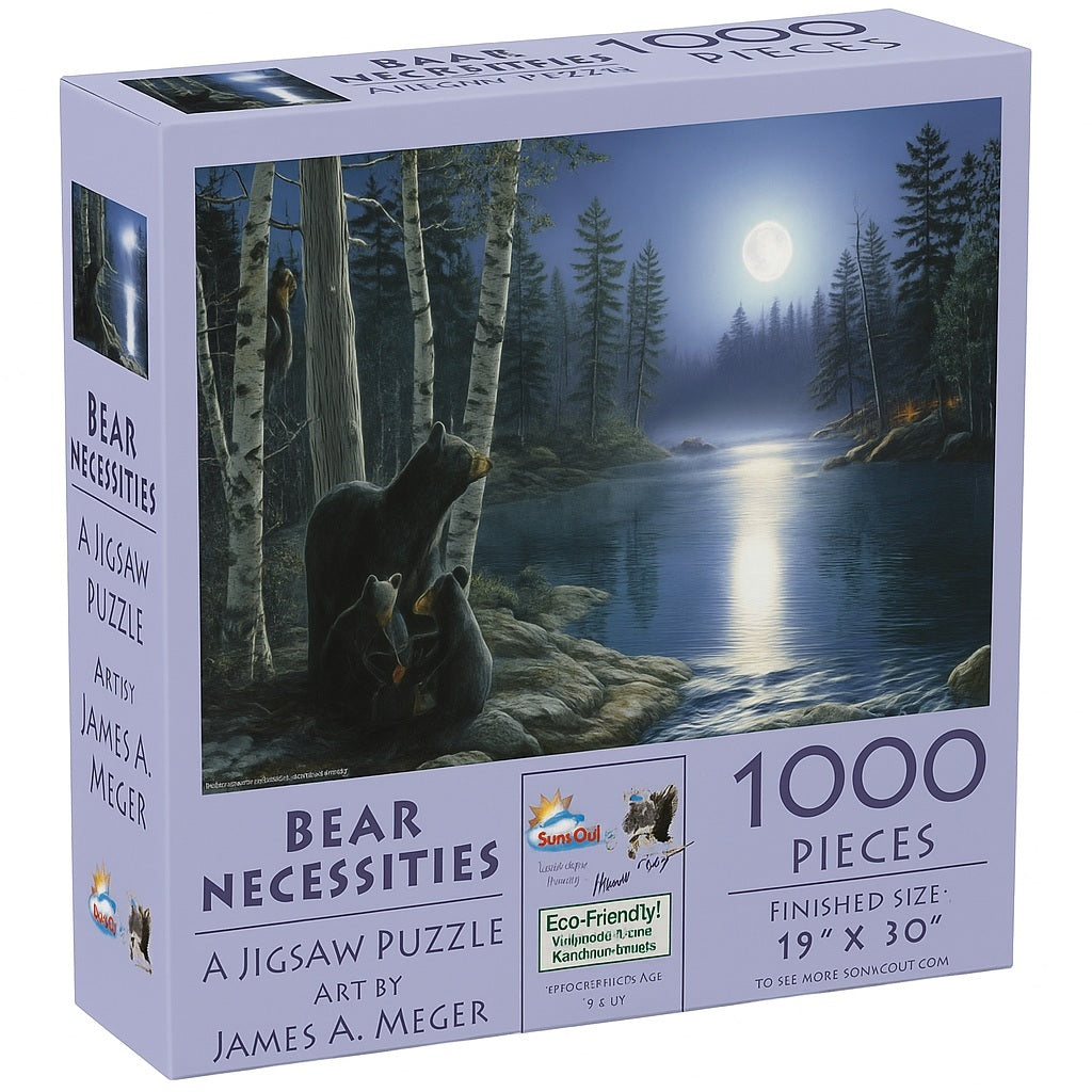 Bear Necessities 1000 pc  Jigsaw Puzzle 28433