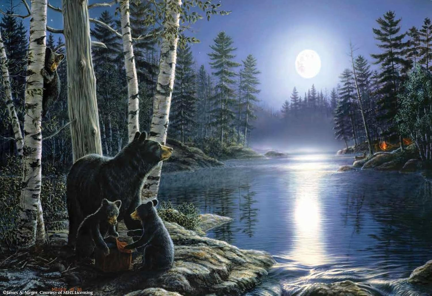 Bear Necessities 1000 pc  Jigsaw Puzzle 28433