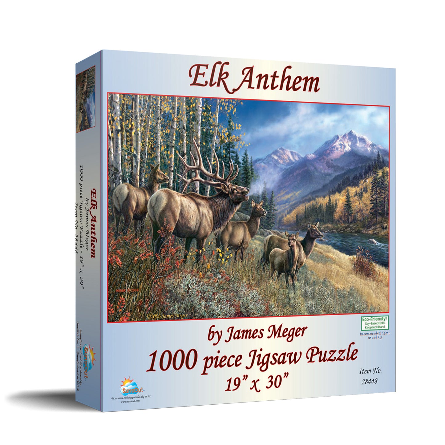 Elk Anthem 1000 pc  Jigsaw Puzzle 28448