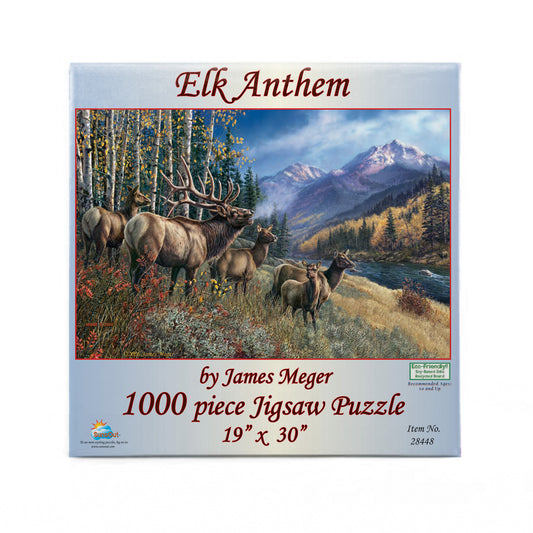 Elk Anthem 1000 pc  Jigsaw Puzzle 28448