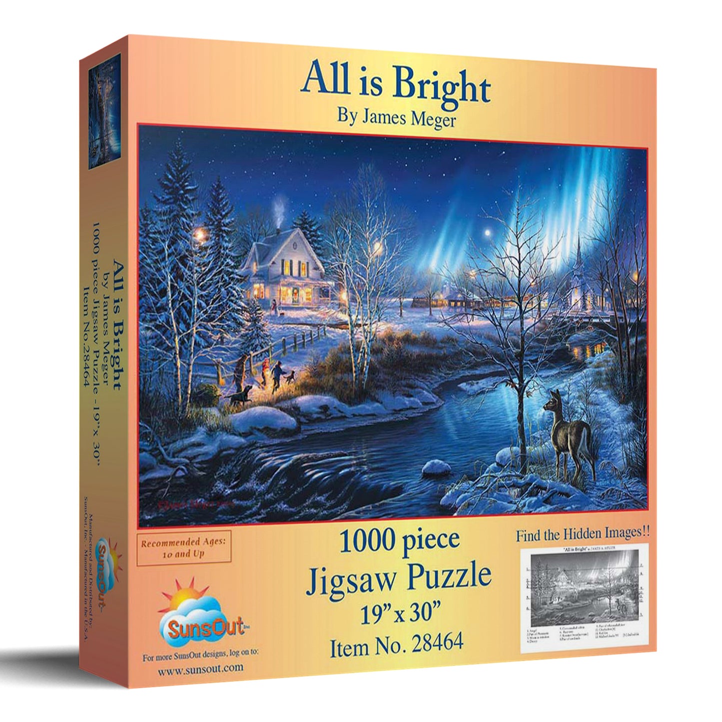All is Bright 1000 pc  Jigsaw Puzzle 28464