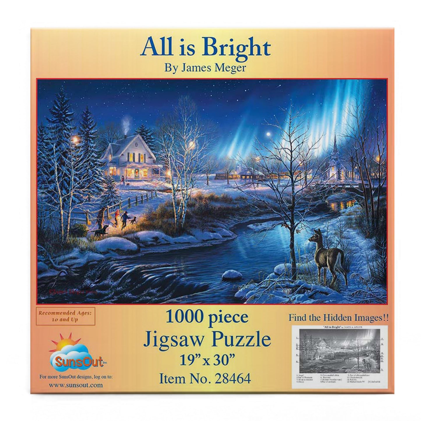 All is Bright 1000 pc  Jigsaw Puzzle 28464