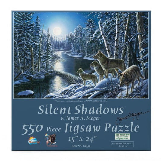 Silent Shadows 550 pc  Jigsaw Puzzle 28499