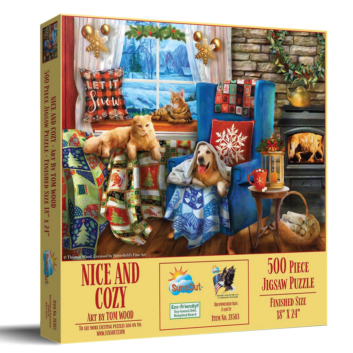 Nice and Cozy 500 pc  Jigsaw Puzzle 28503