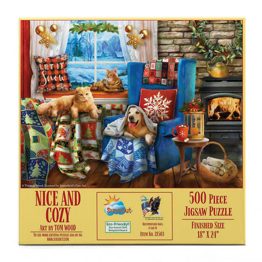 Nice and Cozy 500 pc  Jigsaw Puzzle 28503
