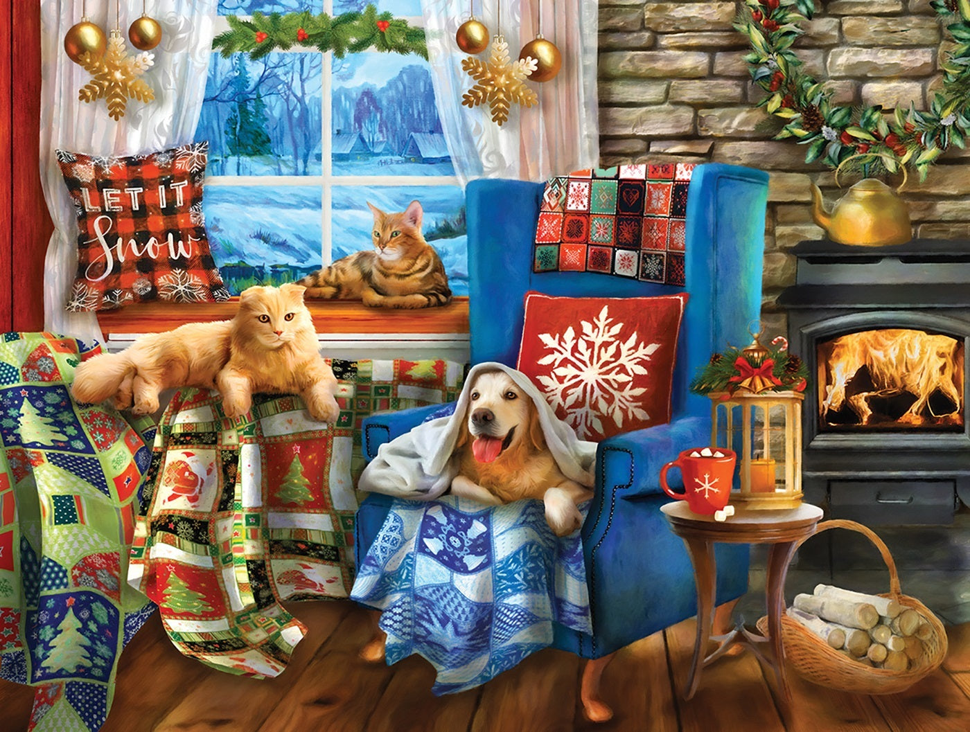 Nice and Cozy 500 pc  Jigsaw Puzzle 28503