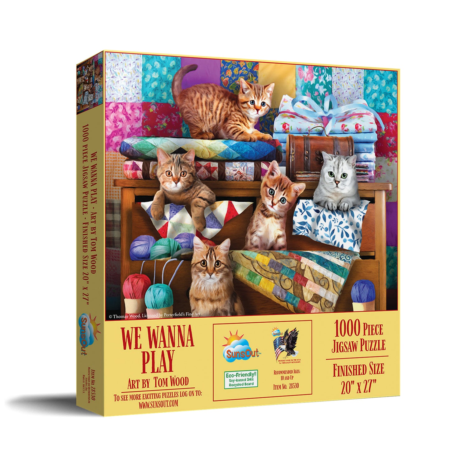 We Wanna Play 1000 pc  Jigsaw Puzzle 28530