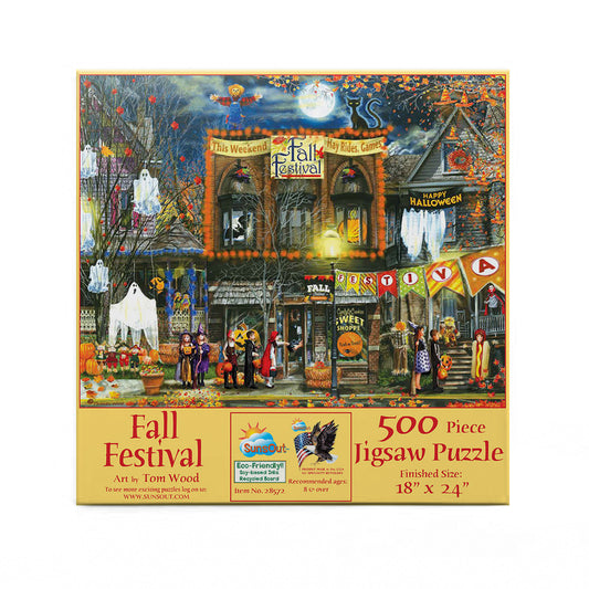 Fall Festival 500 pc  Jigsaw Puzzle 28572