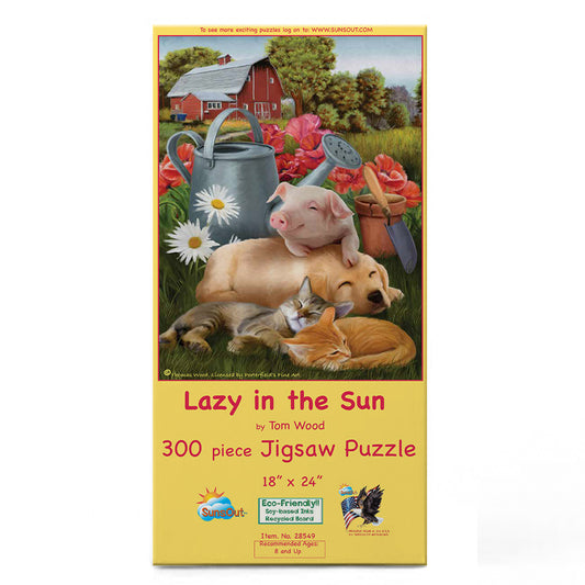 Lazy in the Sun 300 pc  Jigsaw Puzzle 28549