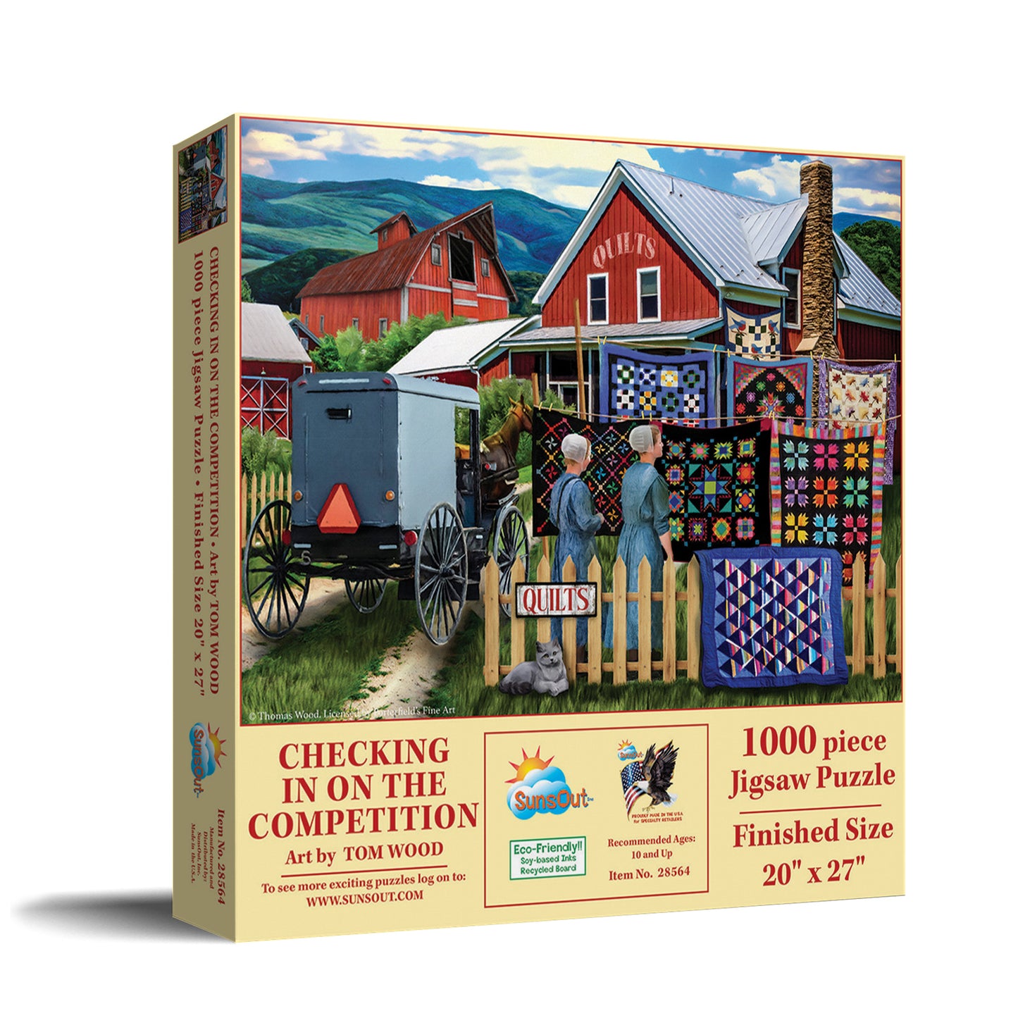 Checking in on the Competition 1000 pc  Jigsaw Puzzle 28564