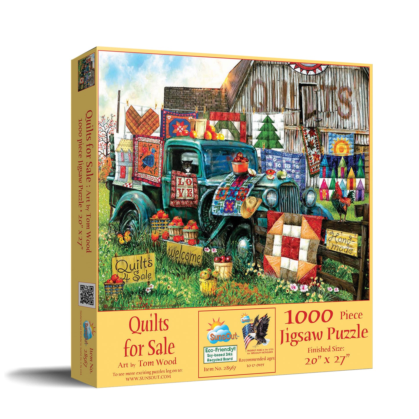 Quilts for Sale 1000 pc  Jigsaw Puzzle 28567