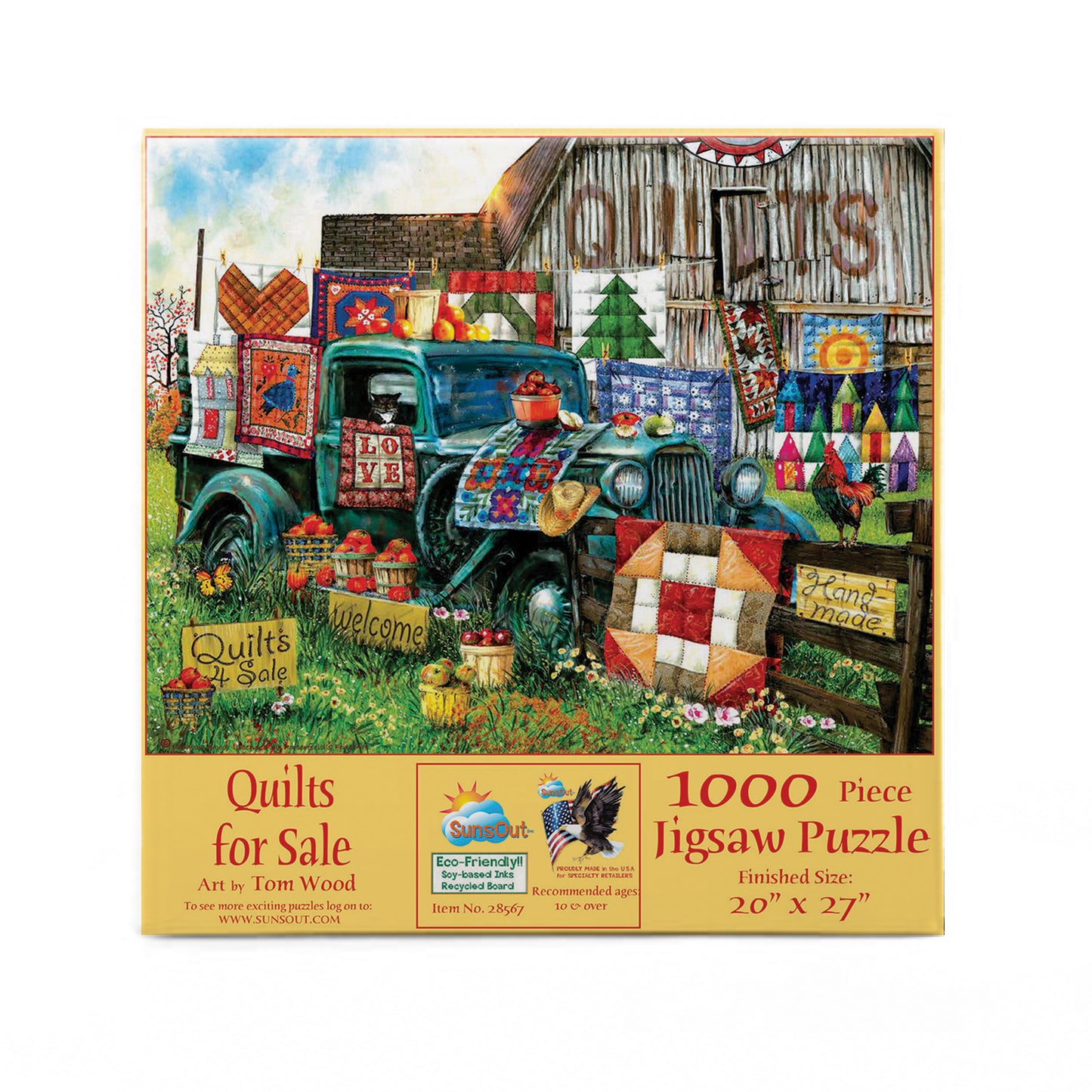 Quilts for Sale 1000 pc  Jigsaw Puzzle 28567