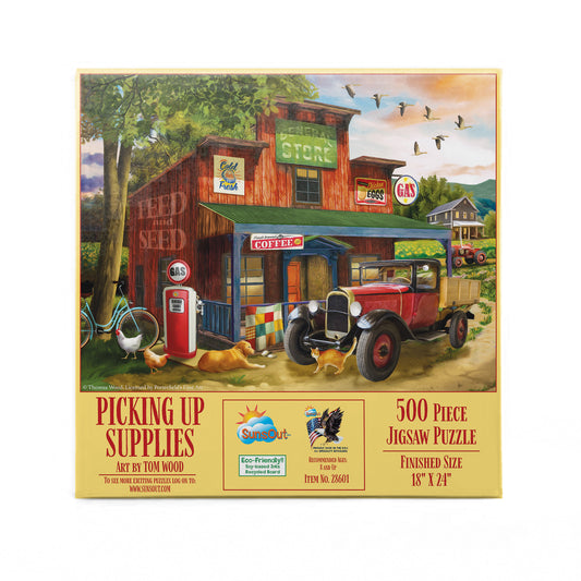Picking Up Supplies 500 pc  Jigsaw Puzzle 28601
