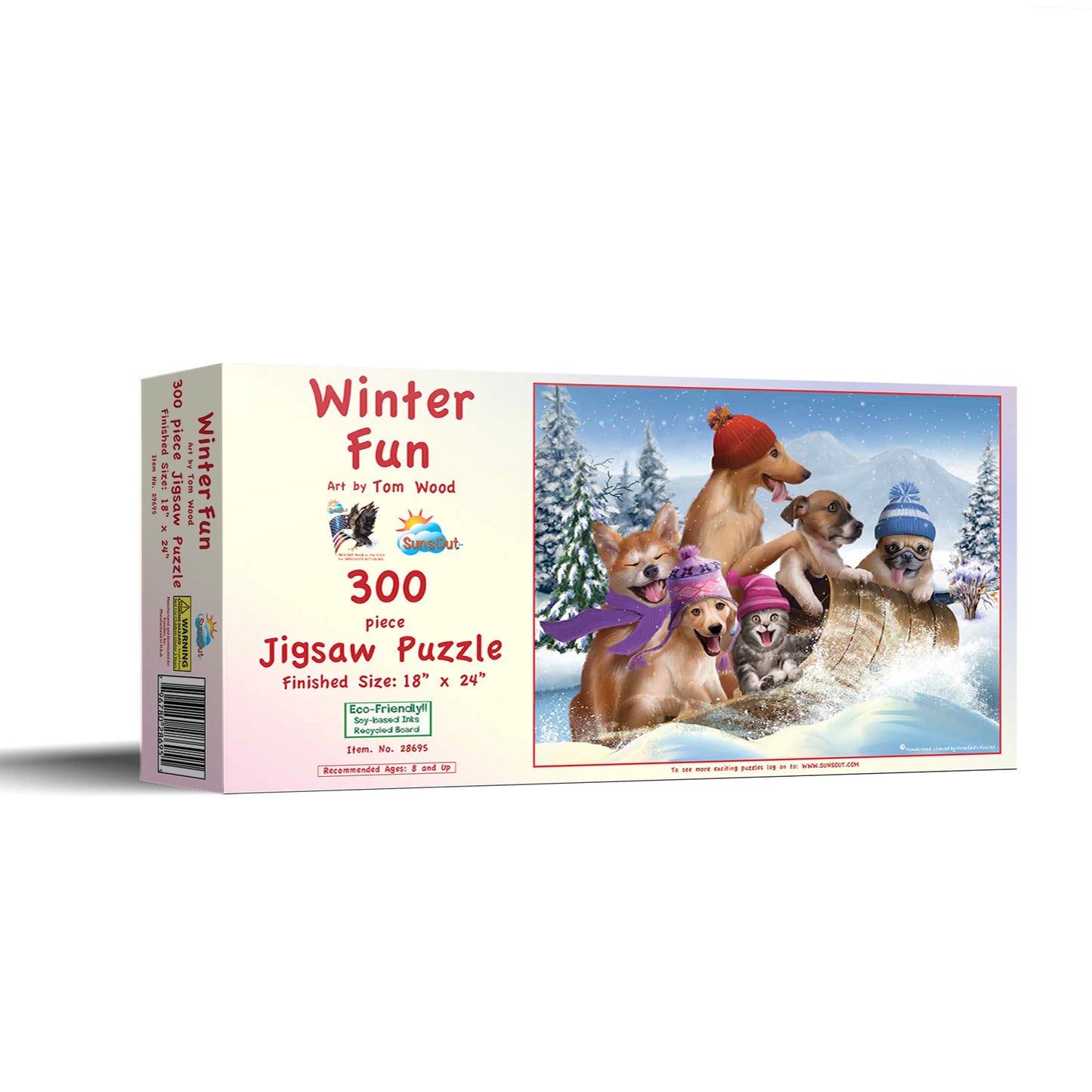 Winter Fun 300 pc  Jigsaw Puzzle 28695