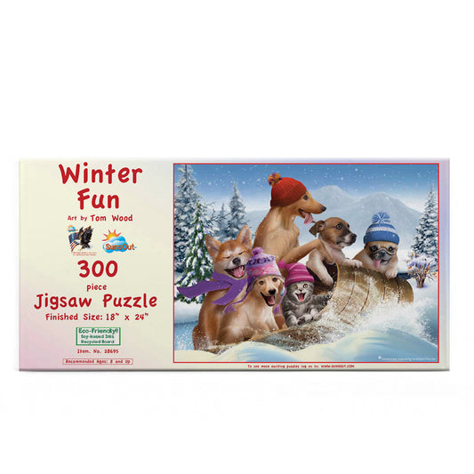 Winter Fun 300 pc  Jigsaw Puzzle 28695