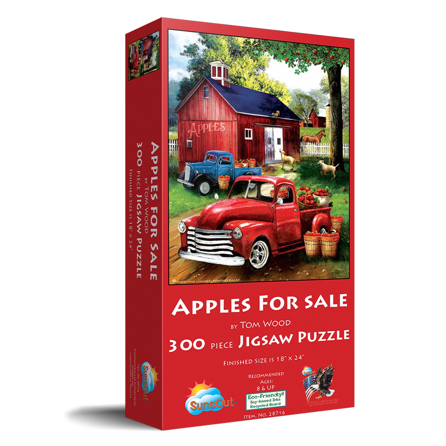 Apples for Sale 300 pc  Jigsaw Puzzle 28716