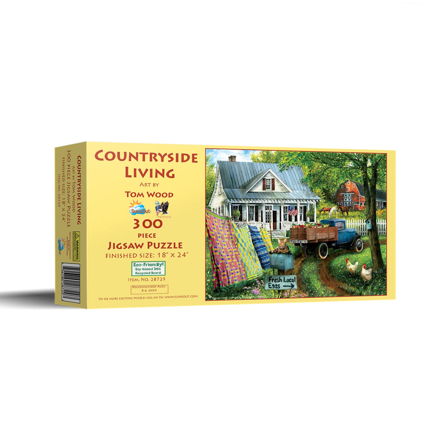 Countryside Living 300 pc  Jigsaw Puzzle 28729