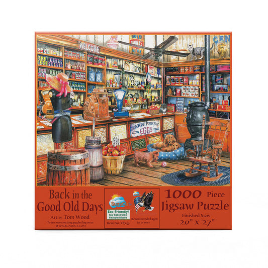 Back in the Good Old Days 1000 pc  Jigsaw Puzzle 28739
