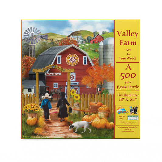 Valley Farm 500 pc  Jigsaw Puzzle 28755