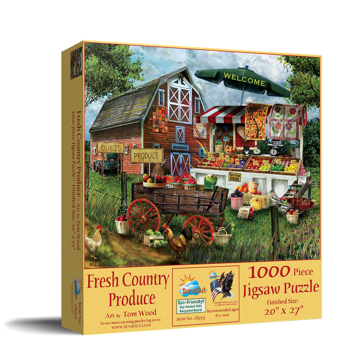 Fresh Country Produce 1000 pc  Jigsaw Puzzle 28773