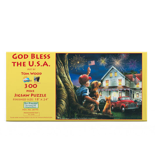 God Bless the USA 300 pc  Jigsaw Puzzle 28794