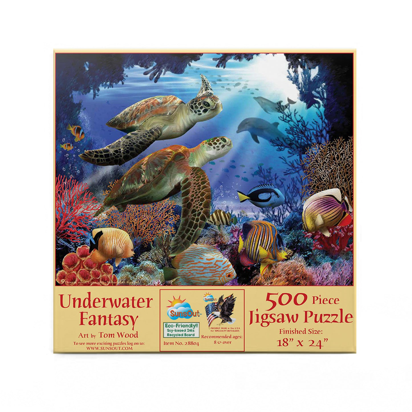 Underwater Fantasy 500 pc  Jigsaw Puzzle 28804