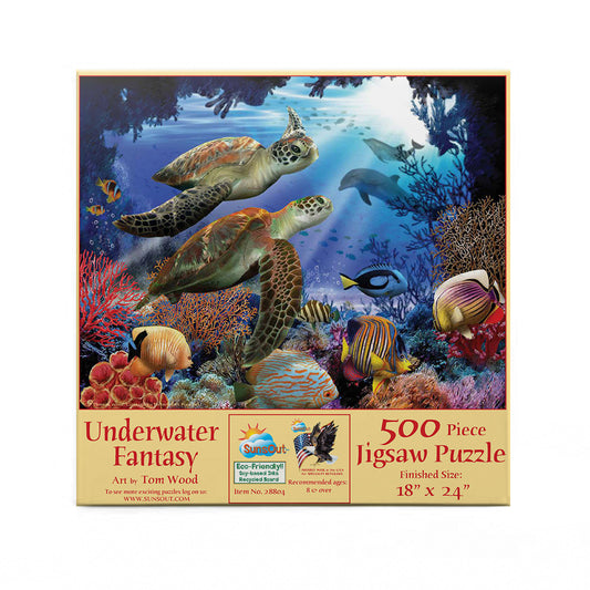 Underwater Fantasy 500 pc  Jigsaw Puzzle 28804