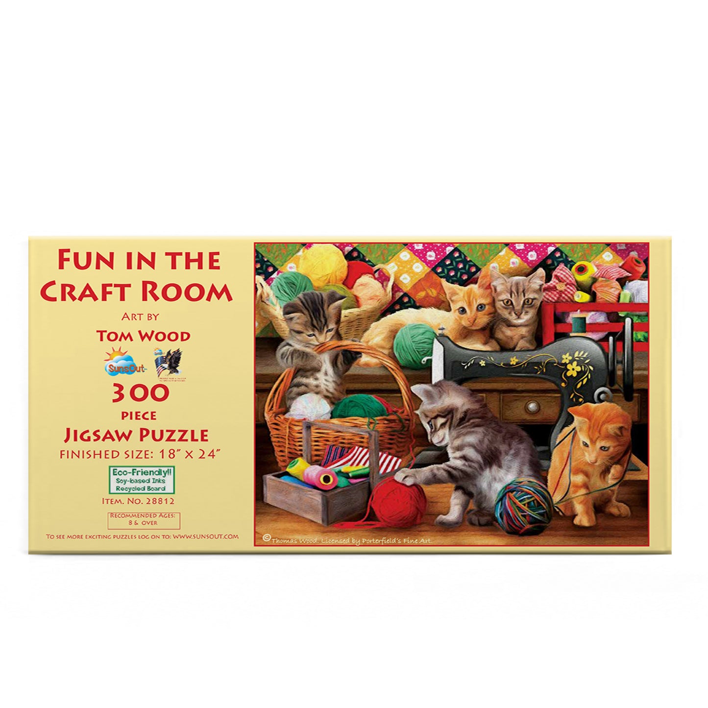 Fun in the Craft Room 300 pc  Jigsaw Puzzle 28812