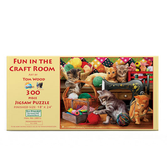 Fun in the Craft Room 300 pc  Jigsaw Puzzle 28812