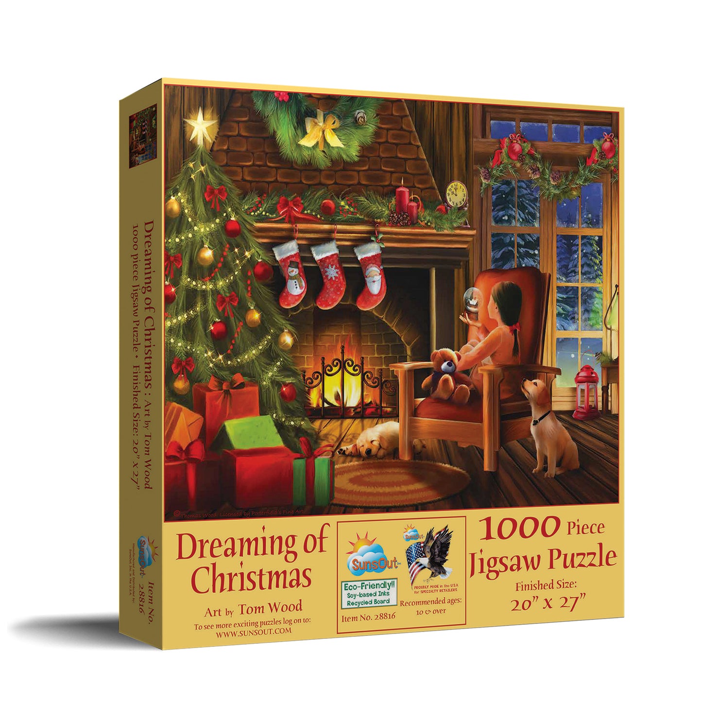 Dreaming of Christmas 1000 pc  Jigsaw Puzzle 28816