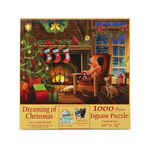 Dreaming of Christmas 1000 pc  Jigsaw Puzzle 28816