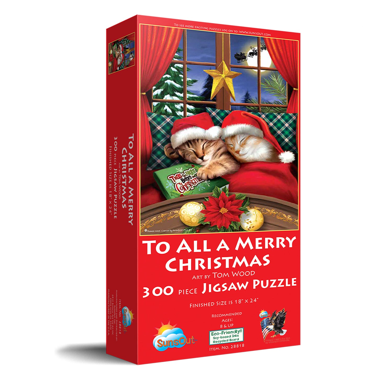To All a Merry Christmas 300 pc  Jigsaw Puzzle 28818