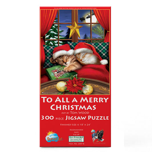 To All a Merry Christmas 300 pc  Jigsaw Puzzle 28818