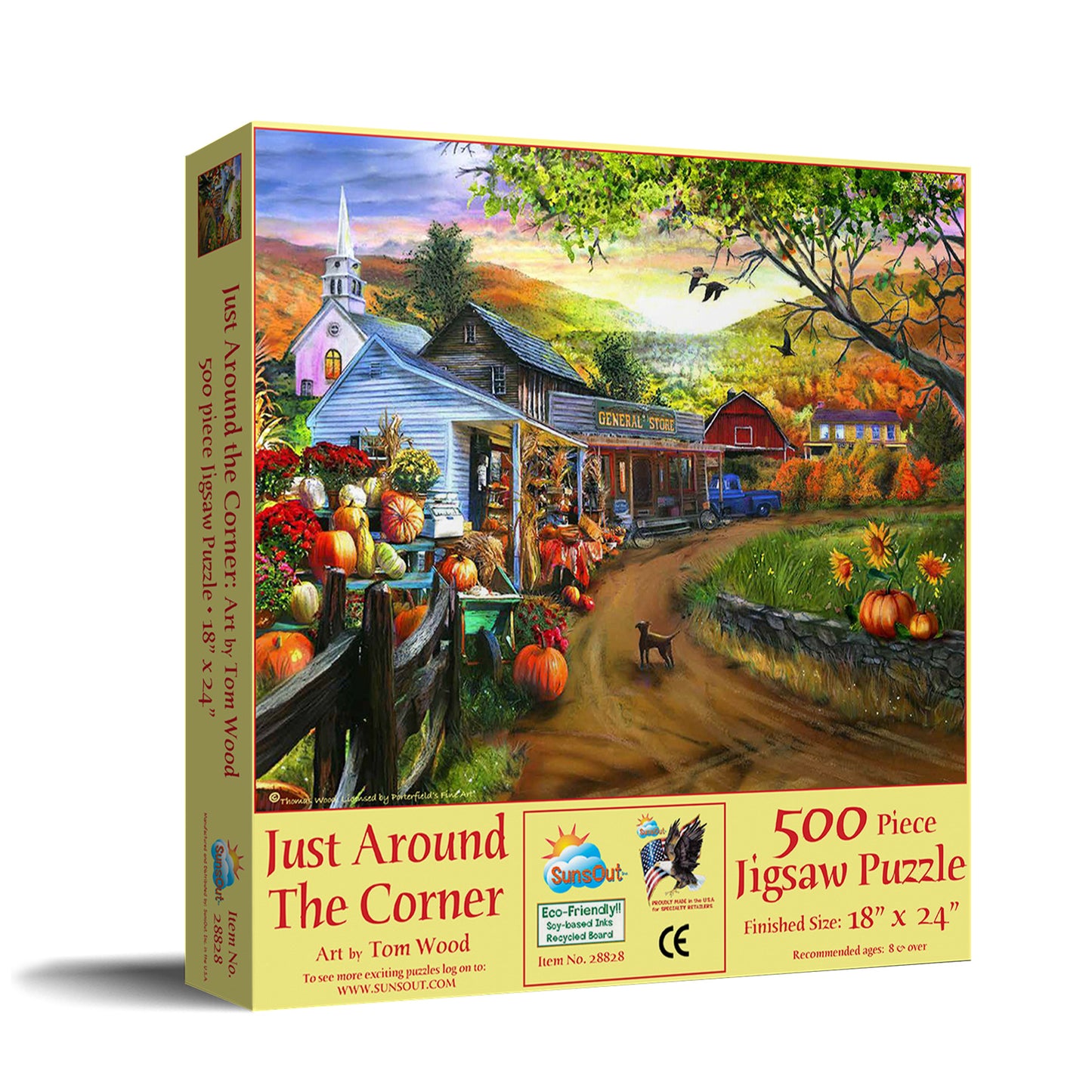 Just around the corner 500 pc  Jigsaw Puzzle 28828