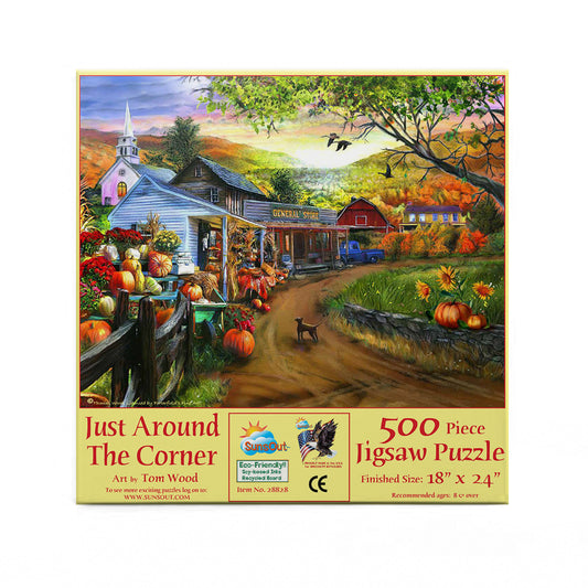 Just around the corner 500 pc  Jigsaw Puzzle 28828