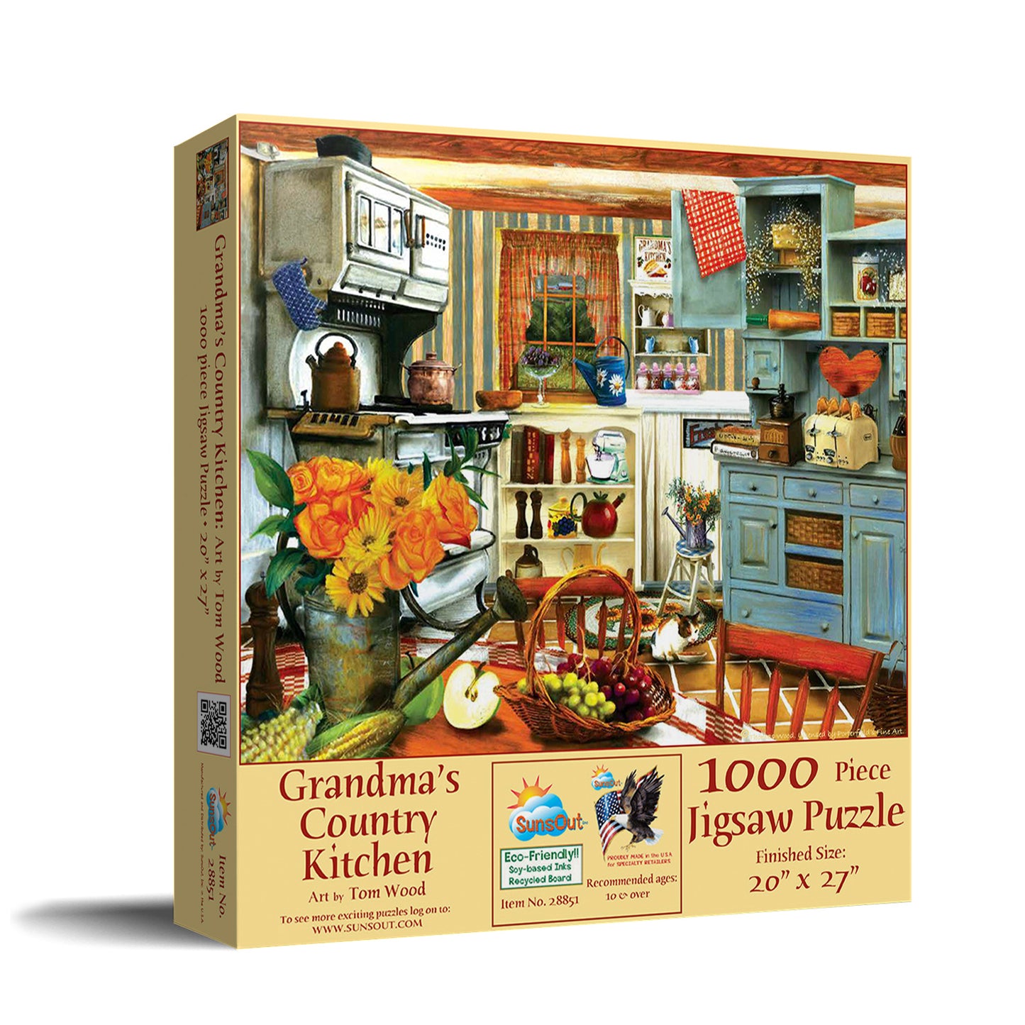Grandma's Country Kitchen 1000 pc  Jigsaw Puzzle 28851